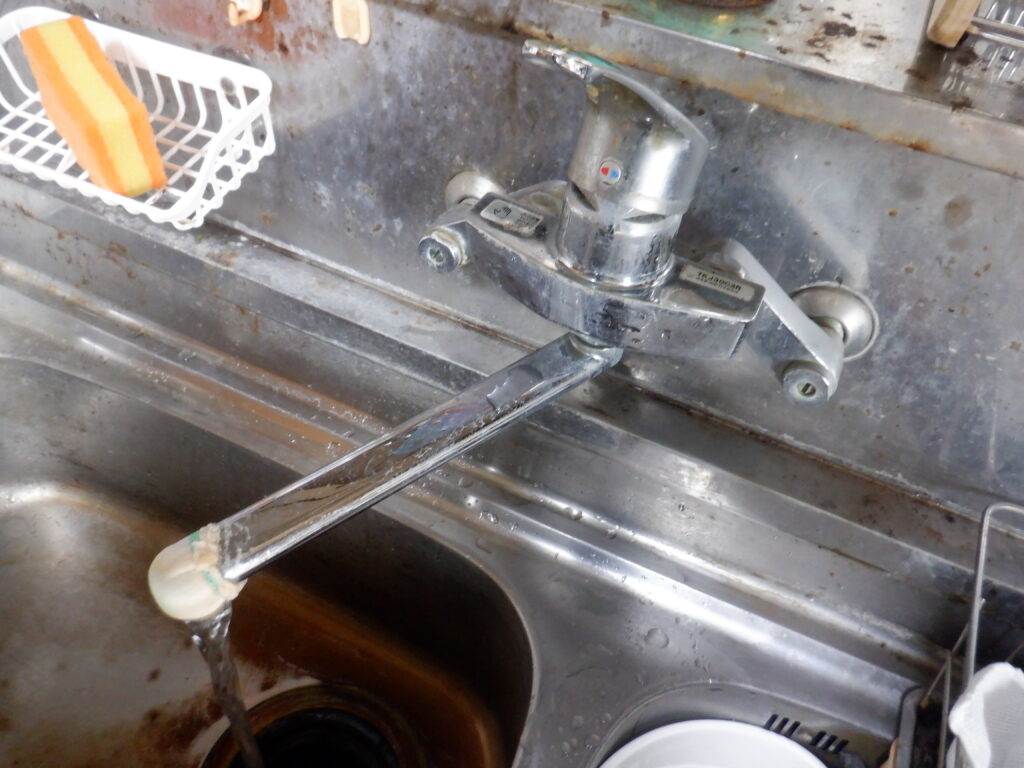 TOTO TKJ30C3R 壁付ｼﾝｸﾞﾙﾚﾊﾞｰ水栓(ｼｬﾜｰ切替） 水漏れ修理方法（ﾊﾞﾙﾌﾞ 