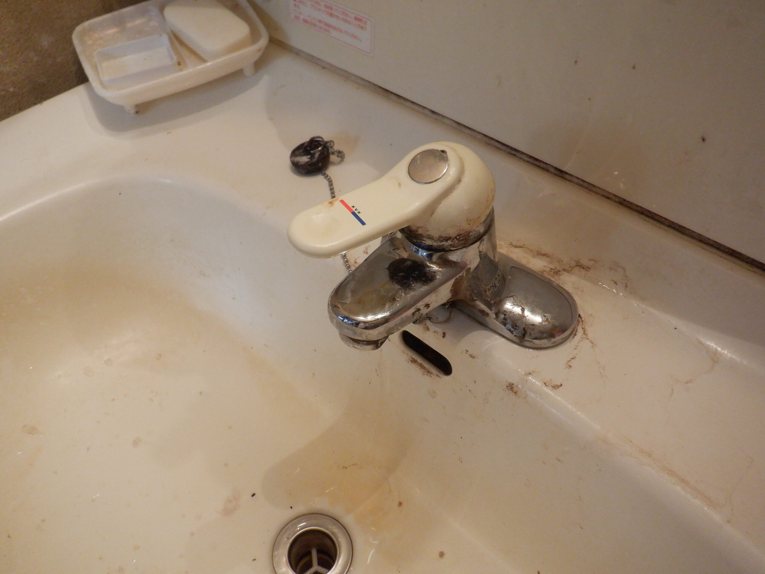 KVK KM302N（A） 洗面ｼﾝｸﾞﾙﾚﾊﾞｰ水栓 水漏れ修理方法（ｶｰﾄﾘｯｼﾞ交換手順）※代替・後継機種の記載有り -  あなたにも出来るかも？水道修理のブログ