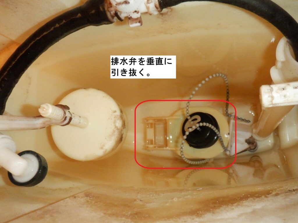 TOTO　SH111BA　排水弁交換手順　（SH110BAも対象）