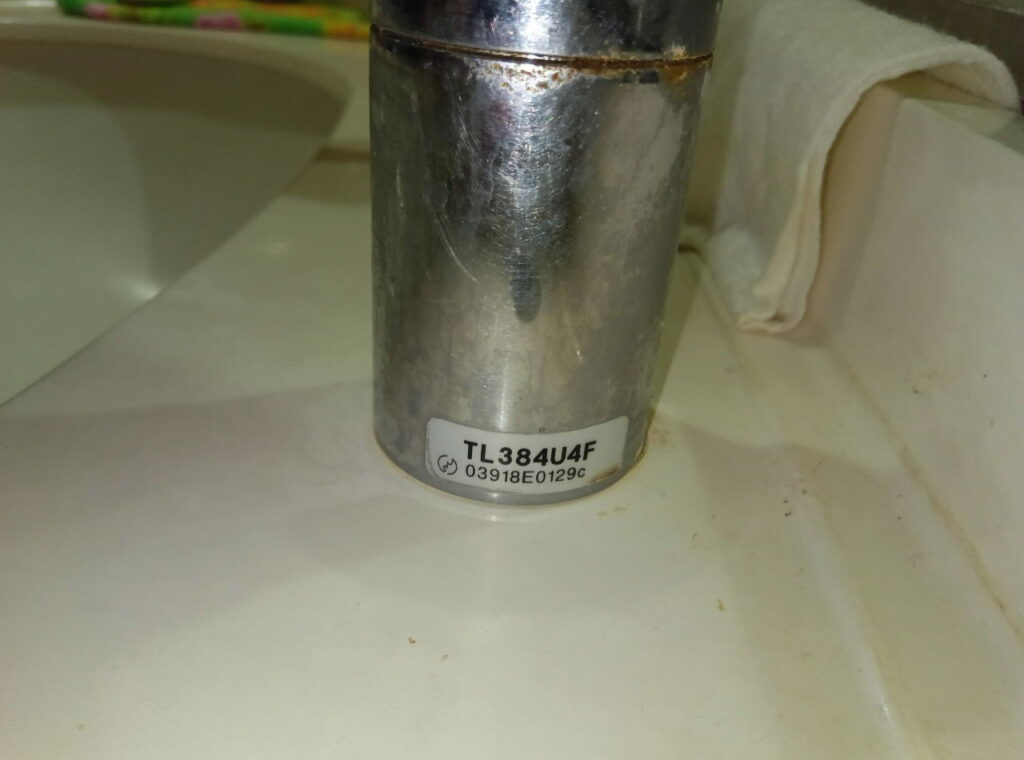 TOTO 洗面洗髪シャワー水栓 TL384U4F(2001-2006年)