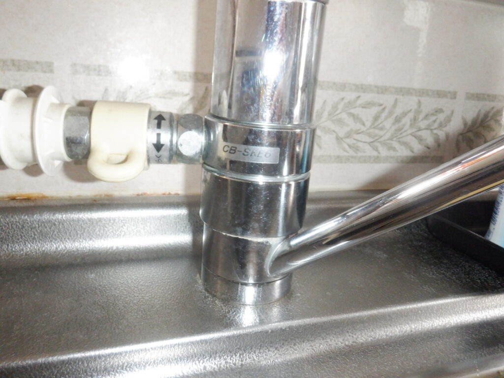 TOTO　ｷｯﾁﾝ水栓　（TKS05302J、TKS05301Jなど）に、食洗器を取付けたい場合の解決方法