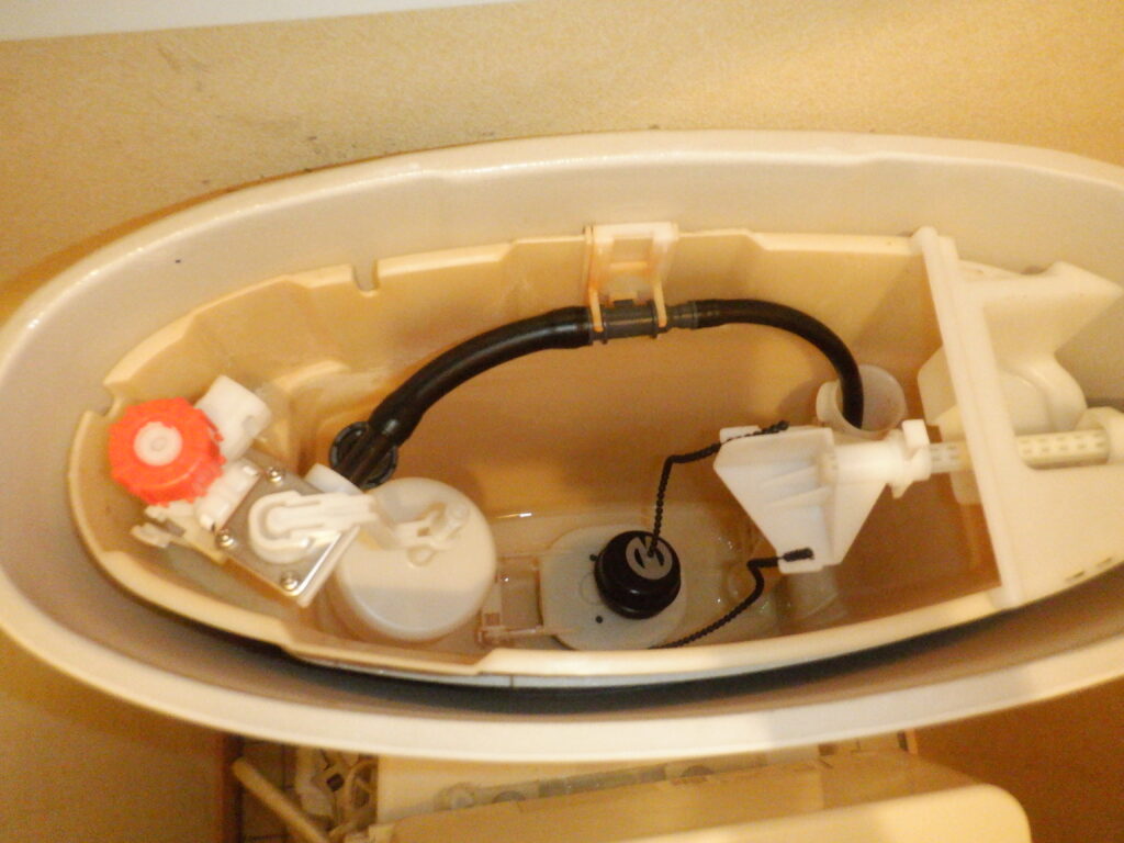 TOTO　SH110BA(S)　ﾄｲﾚ手洗い無ﾛｰﾀﾝｸ水漏れ修理方法（ﾎﾞｰﾙﾀｯﾌﾟ･排水弁交換手順）