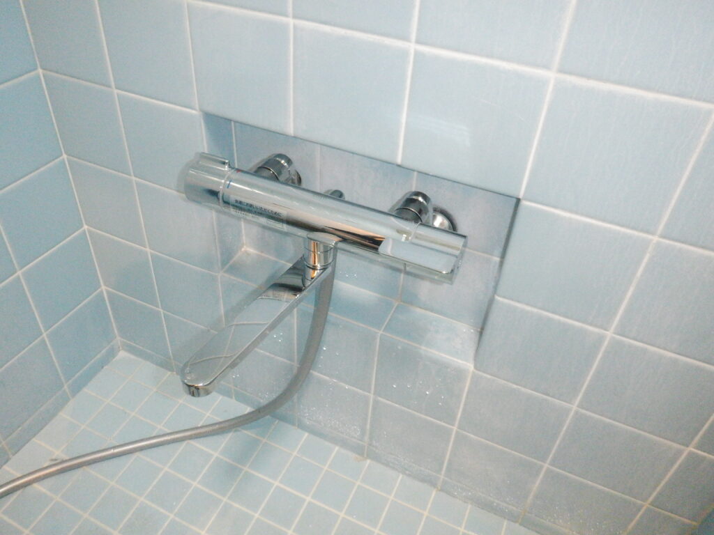 MYM　MS2000　浴室　壁付ｻｰﾓ･ｼｬﾜｰ水栓　<水漏れ・温度調節出来ない>　水栓本体交換方法