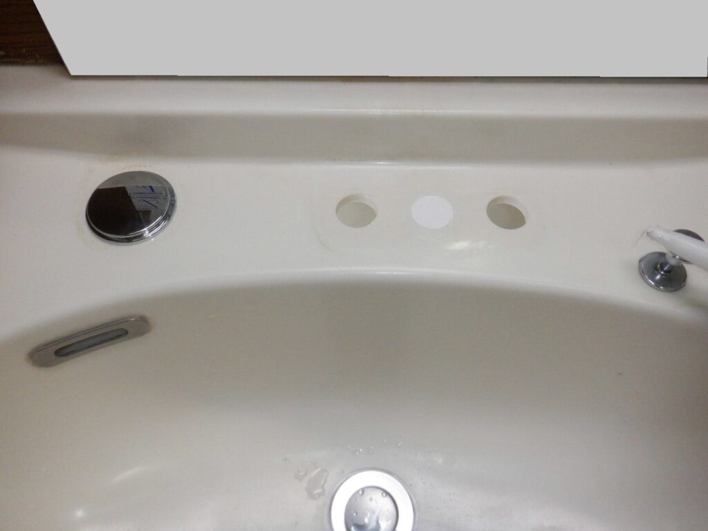 TOTO　TL846AX　洗面ｻｰﾓ付洗髪ｼｬﾜｰ水栓（修理部品供給終了・代替品無し）＜水が止まらない＞　水栓本体交換（例）
