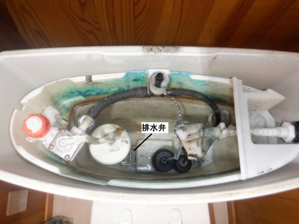 TOTO　SH61BA　手洗い付ﾛｰﾀﾝｸ　ﾋﾟｭｱﾚｽﾄQR　<水が止まらない・水の出が悪い>　修理方法（ﾎﾞｰﾙﾀｯﾌﾟ・排水弁交換）※SH60BAも対象