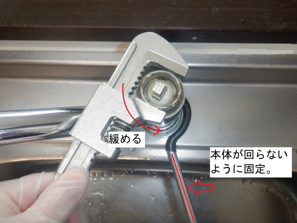 KVK　KM5111CL　※ｸﾘﾅｯﾌﾟ製ｼｽﾃﾑｷｯﾁﾝ仕様
ﾊﾞﾙﾌﾞｶｰﾄﾘｯｼﾞ交換方法