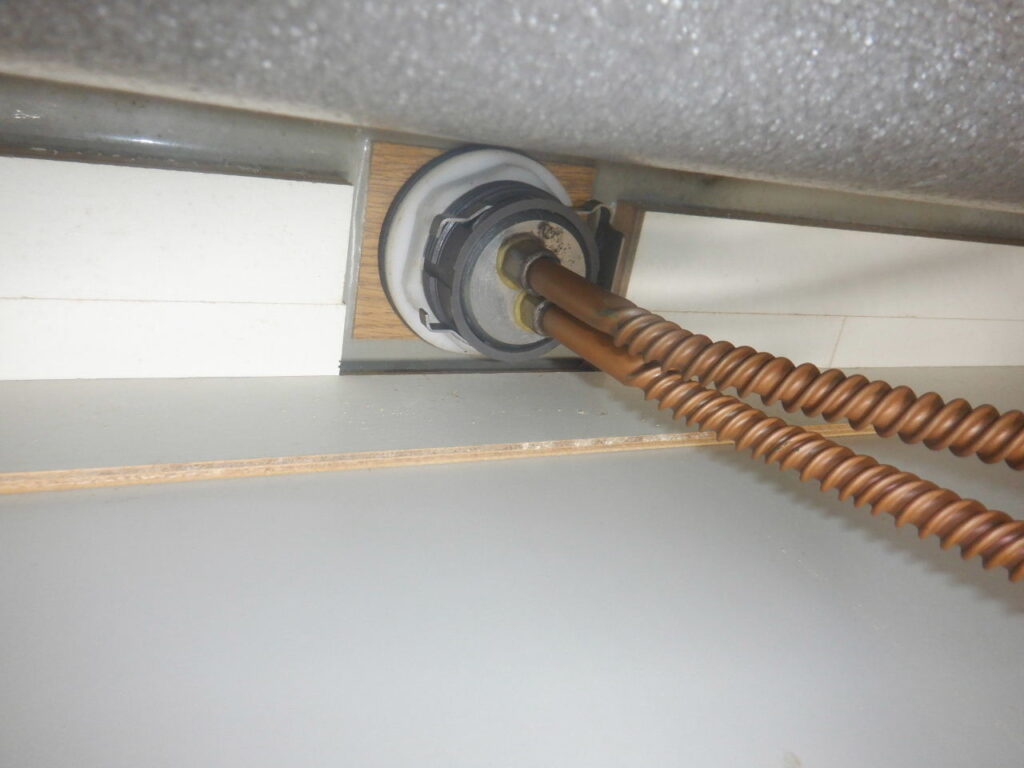 パナソニック(松下電工) 台付シングルレバー水栓 32SK(ワンタッチ水栓)
NAiS システムキッチン用水栓