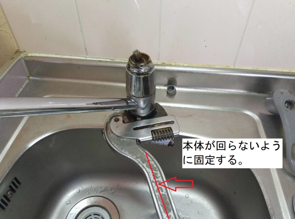 MYM　台付ｼﾝｸﾞﾙﾚﾊﾞｰ混合水栓　FA235H
ｾﾗﾐｯｸｶｰﾄﾘｯｼﾞ交換手順