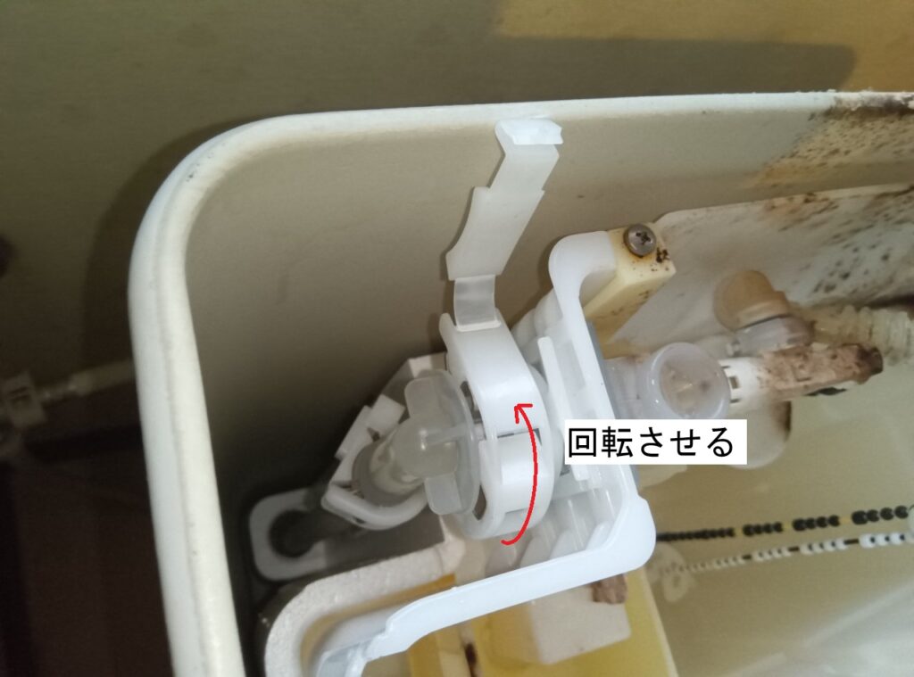 LIXIL　（Y)DT-ZA180H（ZA150H)【ﾎﾞｰﾙﾀｯﾌﾟ･ﾌﾗｯﾊﾟｰ弁交換方法】　ﾄｲﾚﾛｰﾀﾝｸ＜水が止まらない。流せない＞修理方法