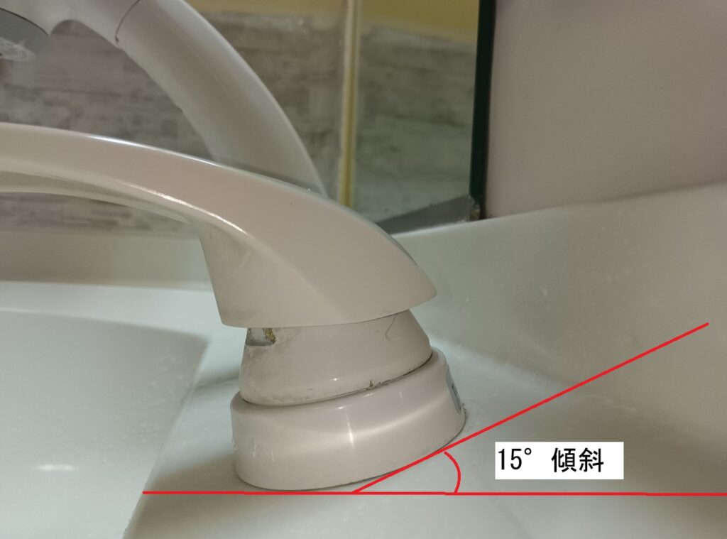 TOTO　洗面ｼﾝｸﾞﾙﾚﾊﾞｰ式ｼｬﾜｰ水栓　TL384UF V15