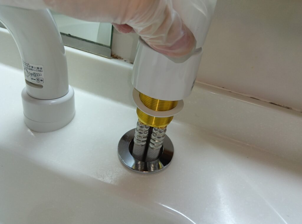 TOTO　TL384UF V15　を他社・代替品へ交換