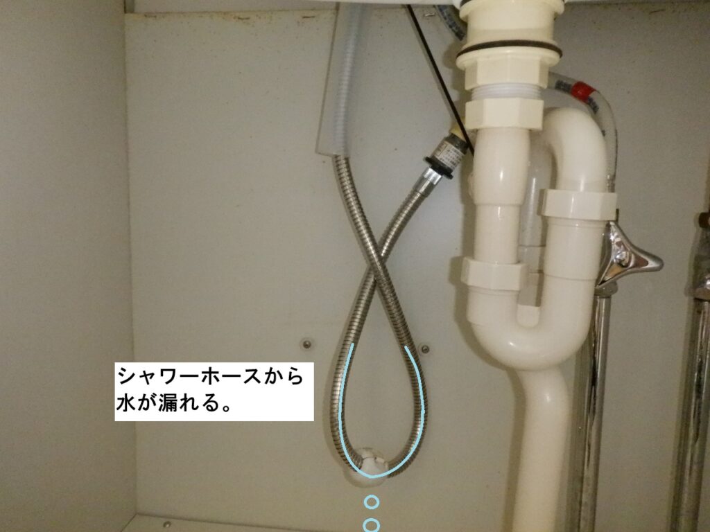 INAX(LIXIL) SF-79S-MB(2006-2022年)
シャワーホースから水漏れ