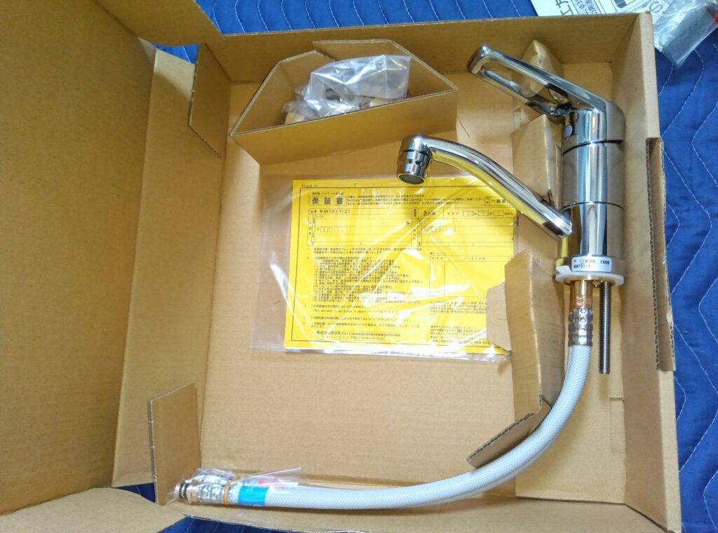 KVK　ｼﾝｸﾞﾙﾚﾊﾞｰ式混合水栓　　KM7011T　